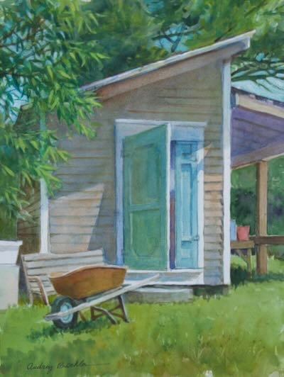 #640 'Open door' by Audrey Bechler Eugene, OR