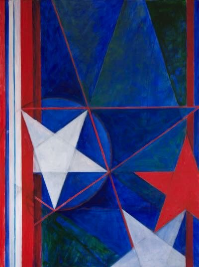 #582 'Stars and Stripes' by Audrey Bechler Eugene, OR