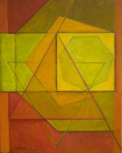 #588 '7 sides in A square' by Audrey Bechler Eugene, OR