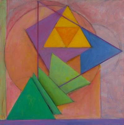 #595 'Sacred Geometry #5' by Audrey Bechler Eugene, OR