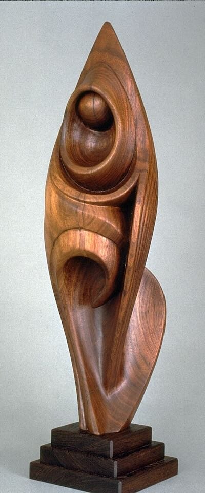 Carved batter Bowl by Douglas Bechler
